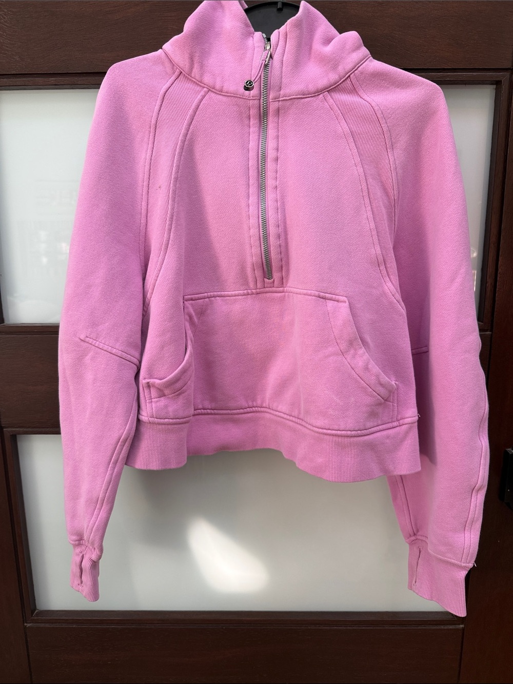 lululemon athletica Lavender Pink Zip Hoodie